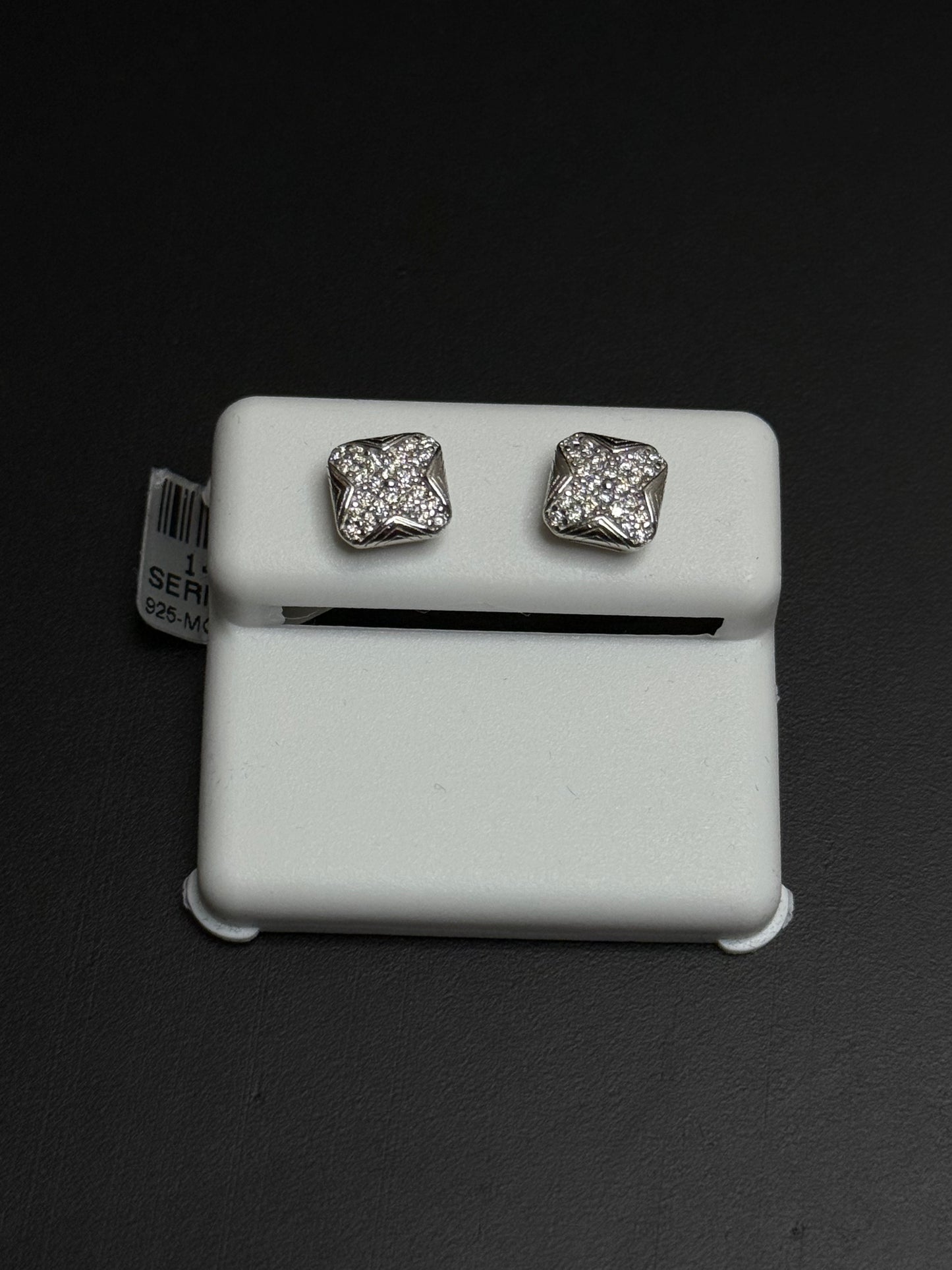 925 Sterling Silver Moissanite Earrings