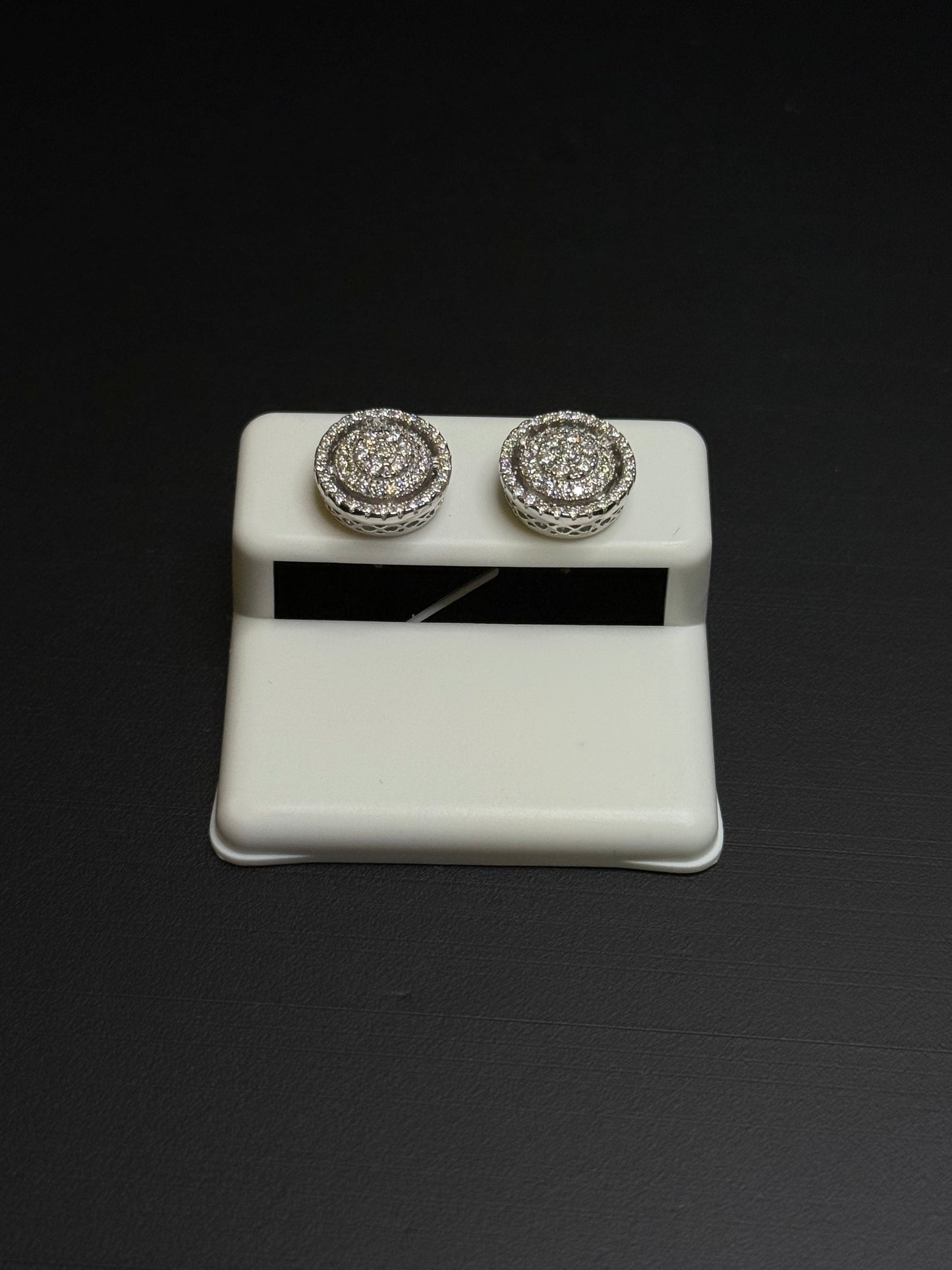 925 Sterling Silver Moissanite Earrings