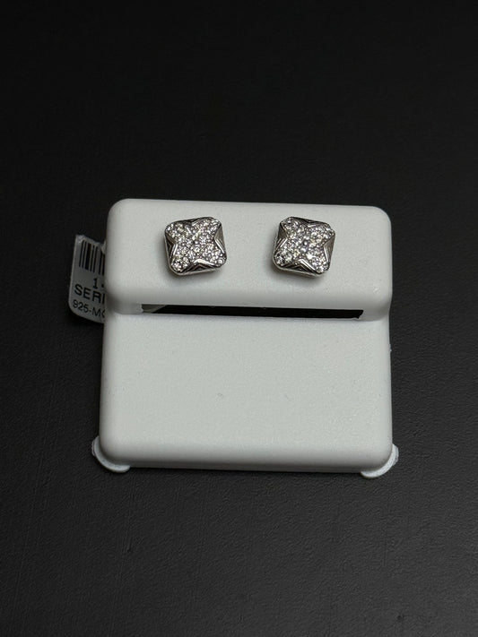 925 Sterling Silver Moissanite Earrings
