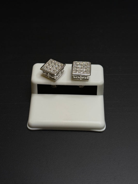 925 Sterling Silver Moissanite Earrings
