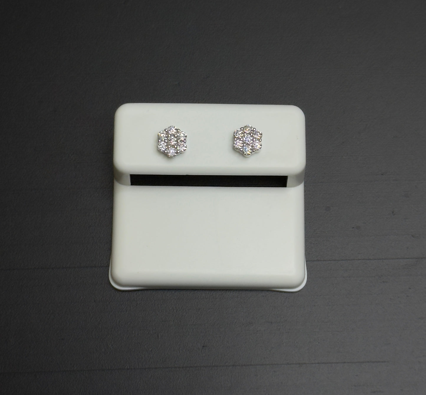 925 Sterling Silver Moissanite Earrings