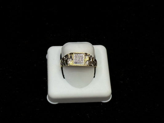 10K Gold " The Golden legacy" Diamond Ring